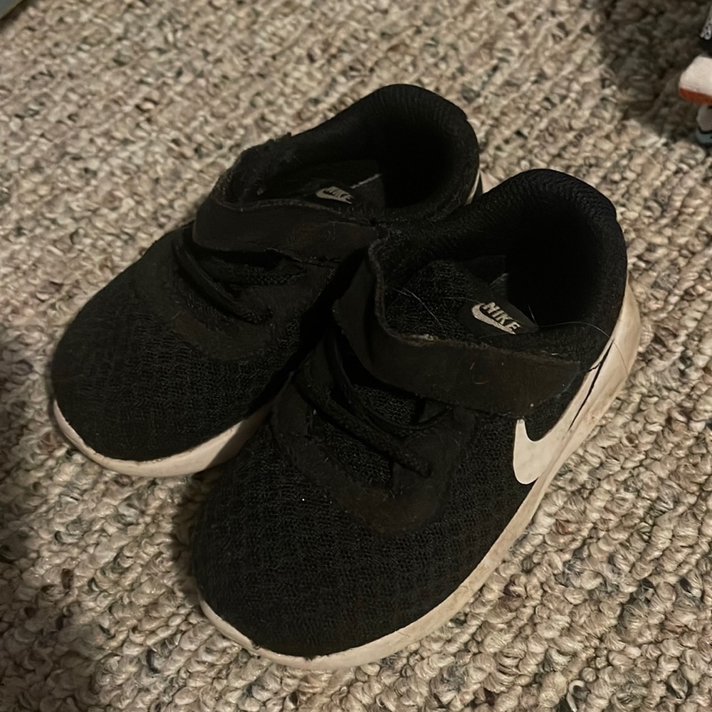 Black Velcro Nikes